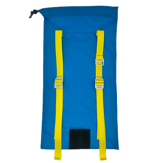 2025 Blue Ski Pack with Yellow Straps