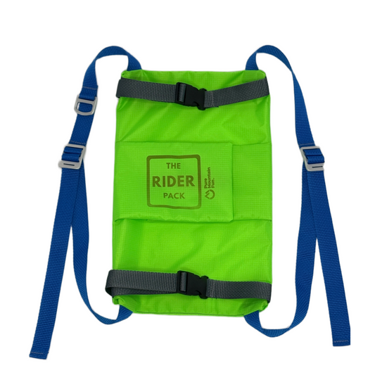 2025 Green Rider Pack with Blue Straps