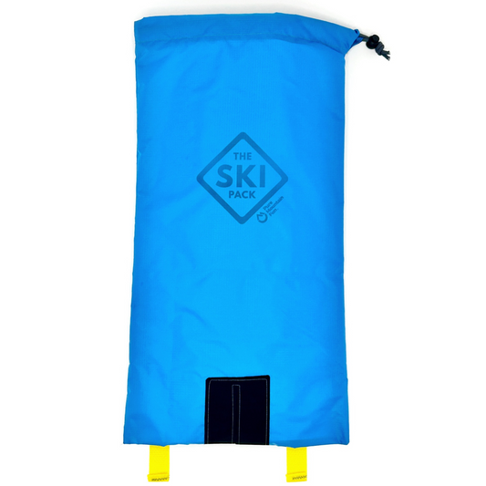 2025 Blue Ski Pack with Yellow Straps