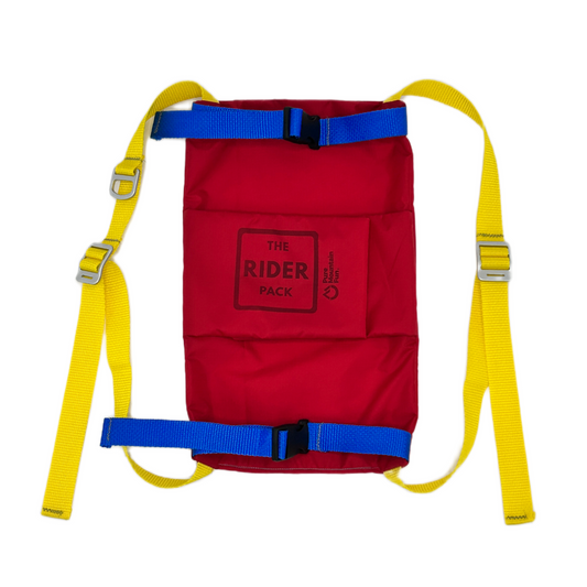 2025 Blue Rider Pack with Orange Straps