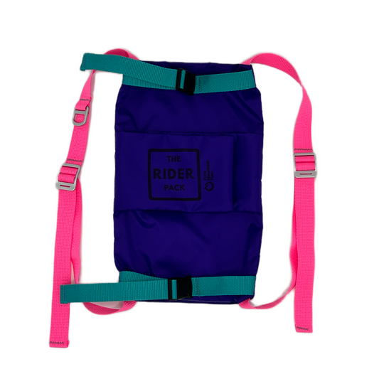 2025 Purple Rider Pack with Pink Straps