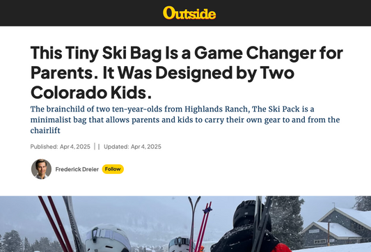 Outside Magazine article on youth entrepreneurship leading to Pure Mountain Fun