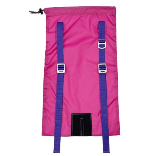 2025 Pink Ski Pack with Purple Straps