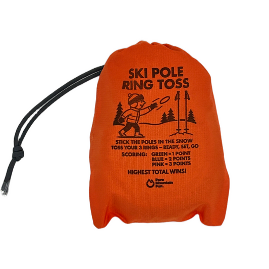 The Ski Pole Ring Toss