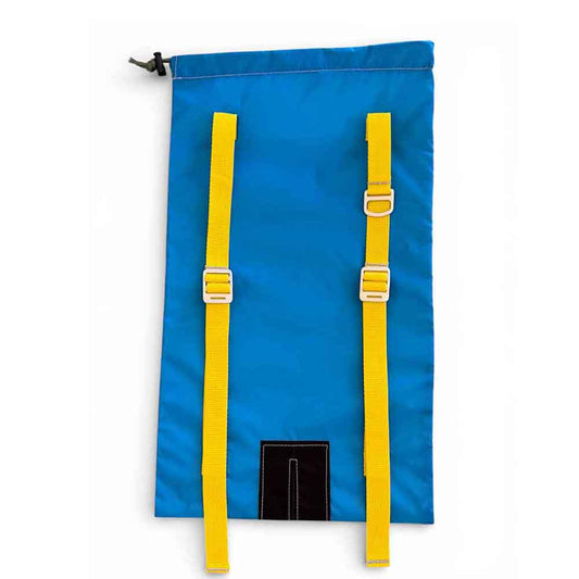 2026 Blue Ski Pack with Yellow Straps