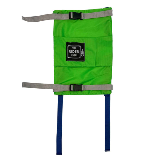 2026 Green Rider Pack with Blue Straps