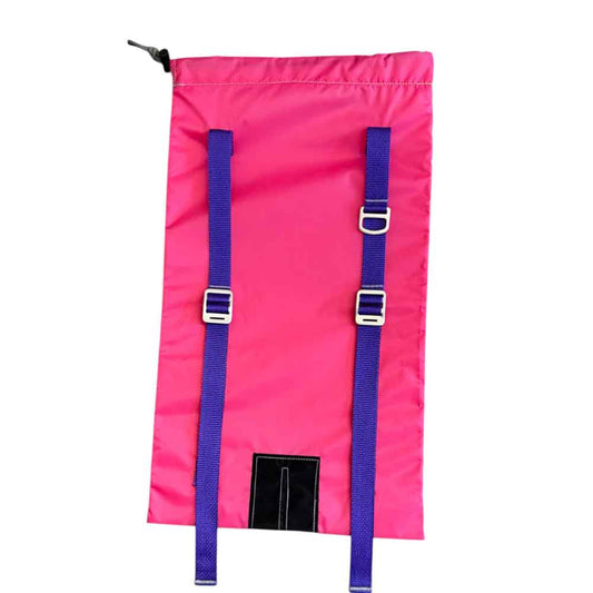 2026 Pink Ski Pack with Purple Straps
