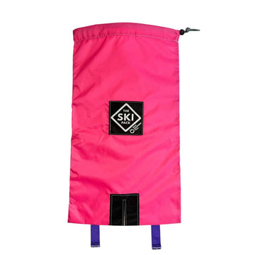 2026 Pink Ski Pack with Purple Straps